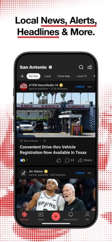 NewsBreak: Local News & Alerts App Store screenshot 2