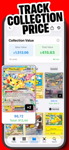 MyDex TCG Cards App Store screenshot 2
