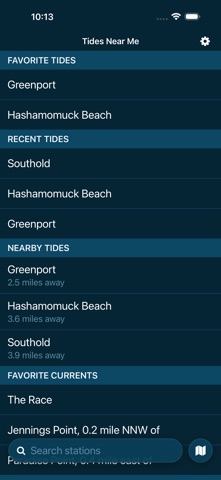 Tides Near Me App Store screenshot 1