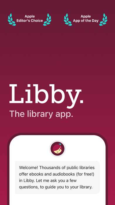 Libby, the library app App Store screenshot 1