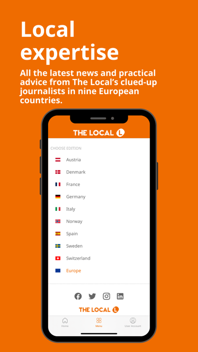The Local - News in English App Store screenshot 2