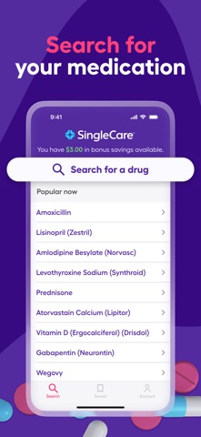 SingleCare Rx Pharmacy Coupons App Store screenshot 2