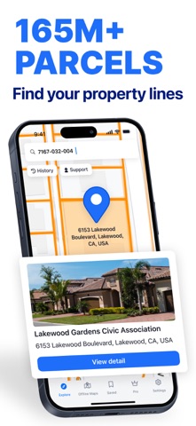 LandMap Property Line Finder App Store screenshot 1