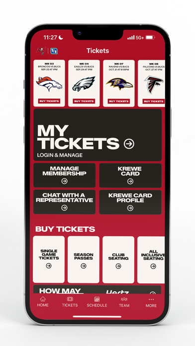 Tampa Bay Buccaneers Official App Store screenshot 2