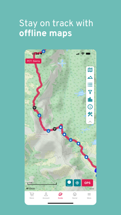 FarOut: Hike, Bike, Paddle App Store screenshot 2