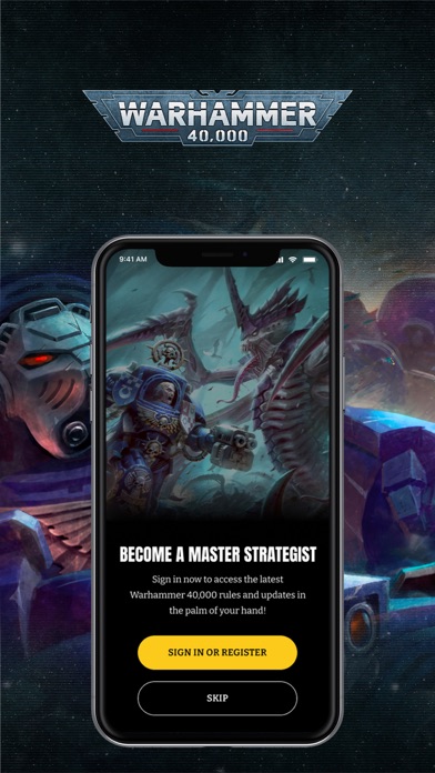 Warhammer 40,000: The App App Store screenshot 1