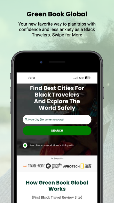 Green Book Global: Trip Safety App Store screenshot 1
