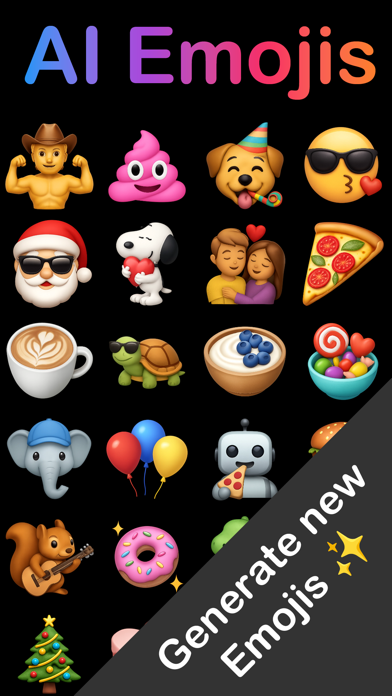 Genmoji: AI Emoji Maker - Mix App Store screenshot 1