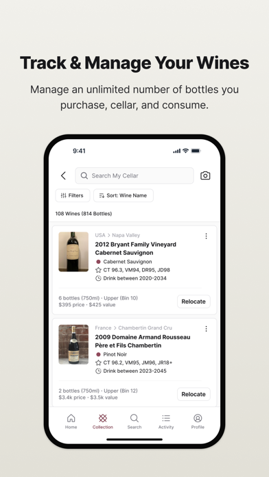 CellarTracker: #1 Wine Tracker App Store screenshot 2