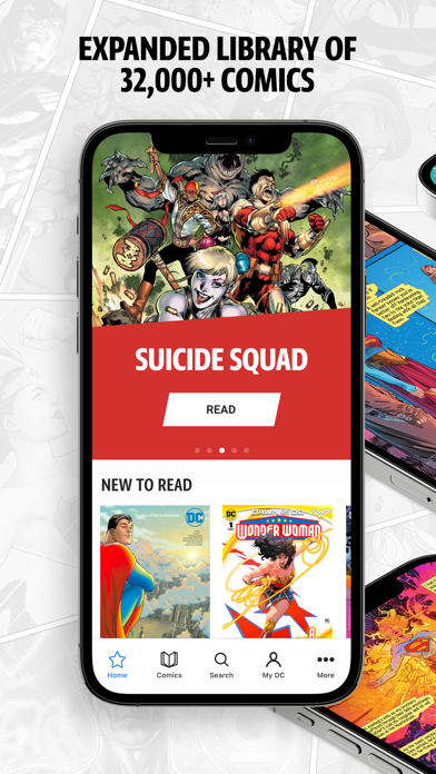 DC UNIVERSE INFINITE App Store screenshot 1