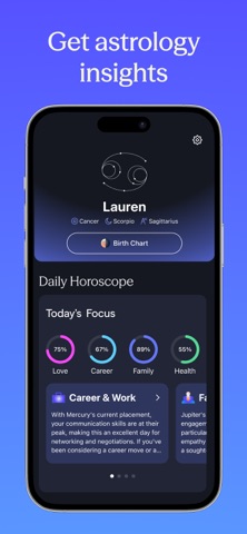 Nebula: Spiritual Guidance App Store screenshot 2