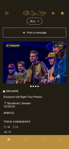 The Red Clay Strays App Store screenshot 2