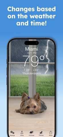 Weather Puppy Forecast + Radar App Store screenshot 2