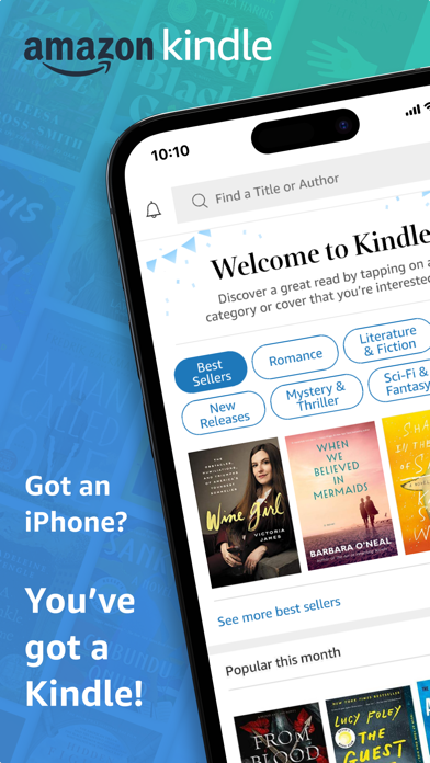 Amazon Kindle: Reading App App Store screenshot 1