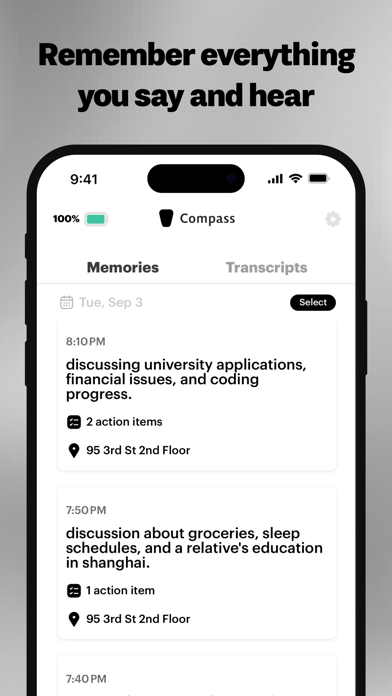 Fieldy - AI note taker App Store screenshot 1