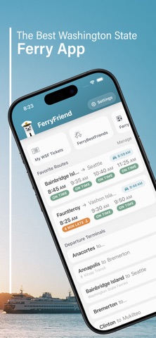 FerryFriend App Store screenshot 1