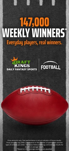 DraftKings Fantasy Sports App Store screenshot 1