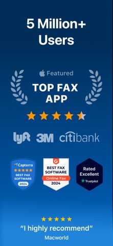 iFax App Send Fax From iPhone App Store screenshot 2