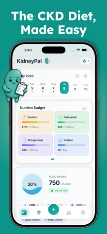Kidney Pal: Renal Diet Tracker App Store screenshot 1