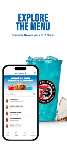 7 Brew Coffee App Store screenshot 2
