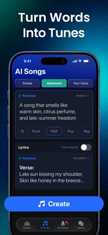 AI Music Video Generator・Shoom App Store screenshot 2