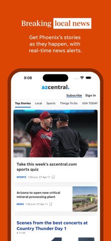 azcentral App Store screenshot 1