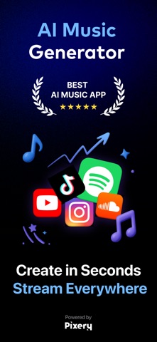 Zurna: AI Song & Music Maker App Store screenshot 1