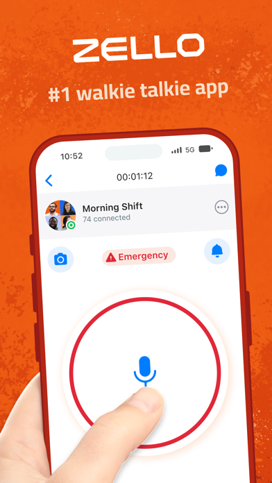 Zello Walkie Talkie App Store screenshot 1