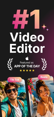 Video Up! Video Editor & Maker App Store screenshot 1