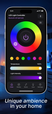 LED light controller LED lamp App Store screenshot 2