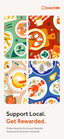 Toast - Local Restaurants App Store screenshot 1