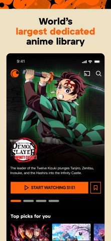 Crunchyroll screenshot