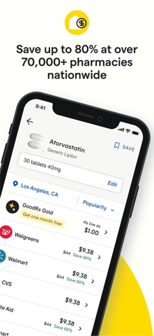 GoodRx: Prescription Savings App Store screenshot 2