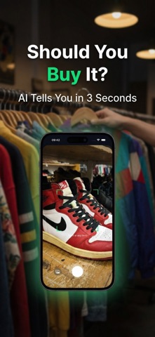 SnapFlip: Thrift & Resell AI App Store screenshot 1