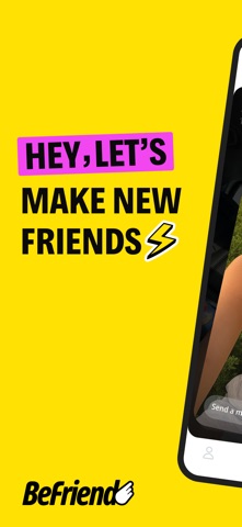 BeFriend - Make new friends App Store screenshot 1