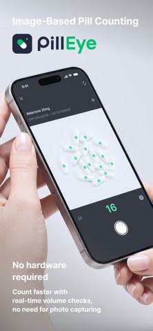 PillEye – tablet, pill counter App Store screenshot 1