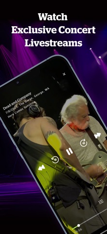 nugs: Live Music Lives Here App Store screenshot 1