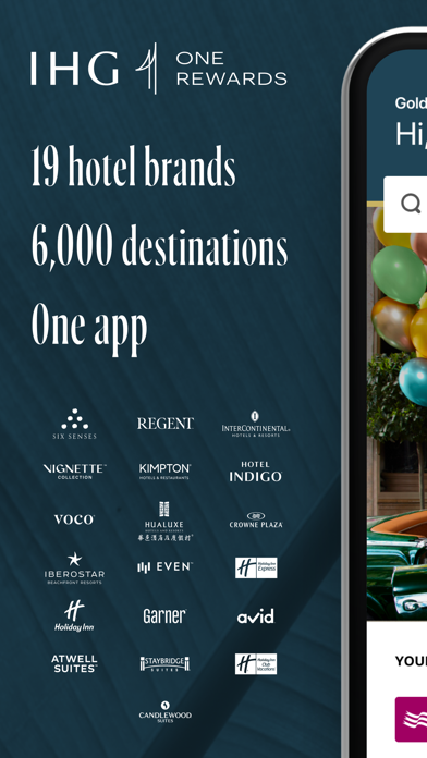 IHG One Rewards: Book Hotels App Store screenshot 1