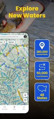 TroutRoutes: Fly Fishing App App Store screenshot 2