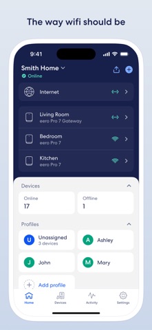 eero wifi system App Store screenshot 1