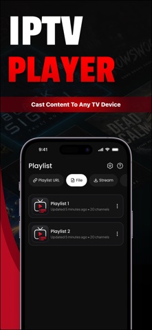 Streamo IPTV: M3U Xtream App Store screenshot 1