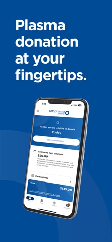 OctaApp - Donate Plasma App Store screenshot 1