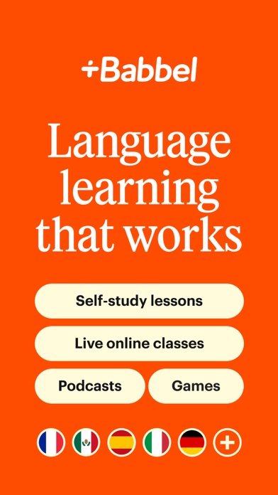 Babbel - Language Learning App Store screenshot 1