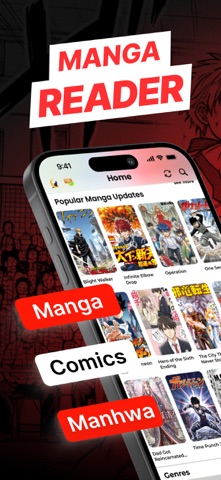 Manga Reader Infinity App Store screenshot 1