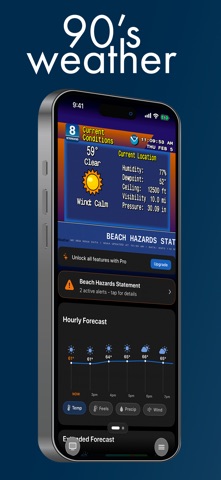 RetroWeather TV App Store screenshot 1