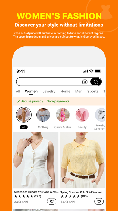 Temu: Shop Like a Billionaire App Store screenshot 2