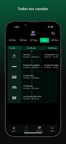Univision Now App Store screenshot 2