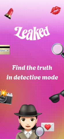 Leaked · Mobile Detective App Store screenshot 1