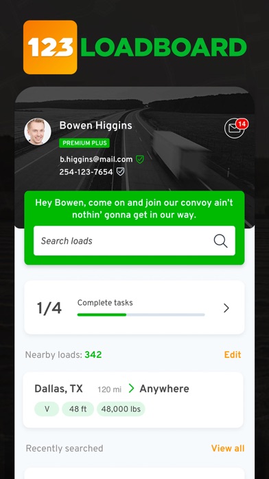 Find Truck Loads - Load Board App Store screenshot 1
