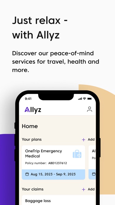 Allyz® App Store screenshot 1